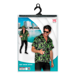 Košeľa s potlačou trávy, veľkosť XXL